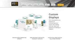 Desktop Screenshot of exhibit.co.nz